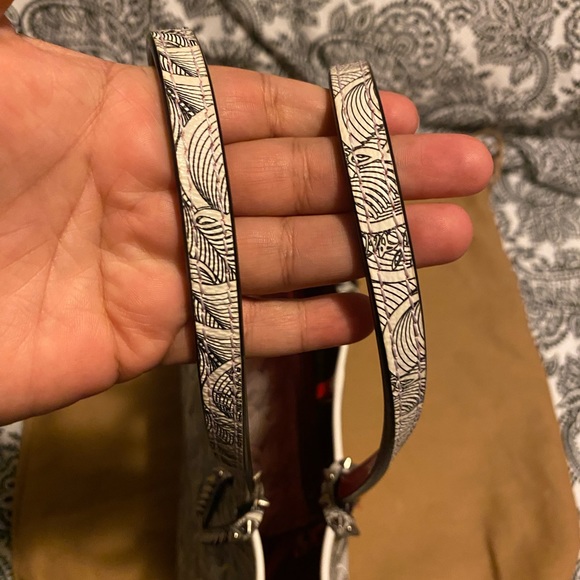 *****SOLD*****Christian Louboutin Small CABATA Spiked Studded Toile - Picture 9 of 14